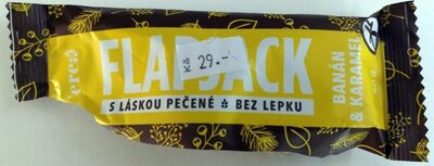 FLAPJACK banán a karamel front packaging