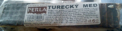 turecký med front packaging