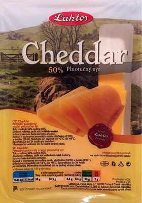 Cheddar 50% plnotučný sýr