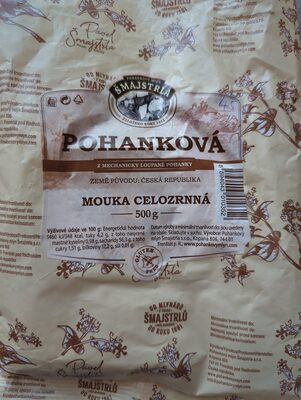 Pohanková mouka celozrnná