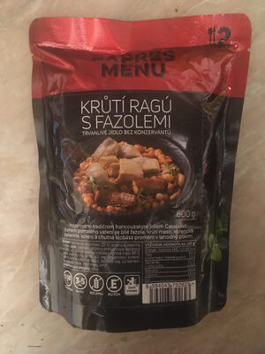 Krůtí ragú s fazolemi