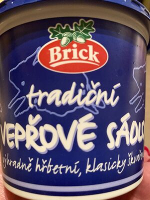 tradiční Vepřové sádlo front packaging