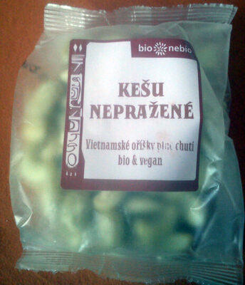 bio kešu ořechy
