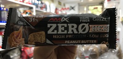Zero Hero 31% Protein Bar, Peanut-Butter-Cake