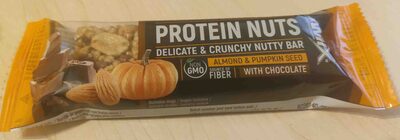 Protein nuts almond pumpkin seeds