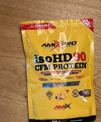IsoHD90 CFM PROTEIN front packaging