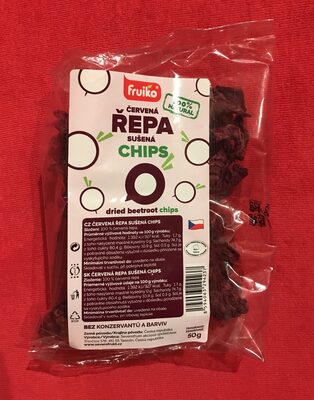Sušená červená řepa