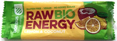 Raw bio energy lemon and coconut