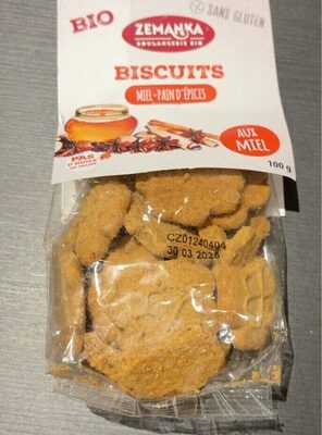 Bezlepkové medové perníčky