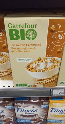 carrefour bio arroz inflado caramelizado