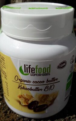 Organic cacao butter