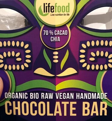 Chocolat Noir Cru Au Chia