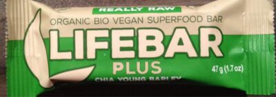 Lifebar chia pistachio front packaging
