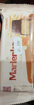 marlenka snack medova front packaging