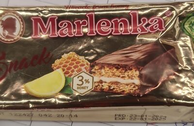 Snack Medovy front packaging