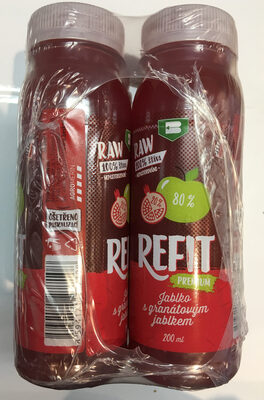 Refit Raw šťáva jablko s granátovým jablkem