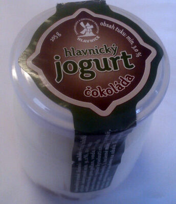 hlavnický jogurt front packaging