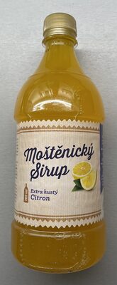 Citronový sirup