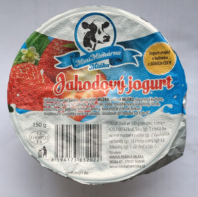 Jahodový jogurt