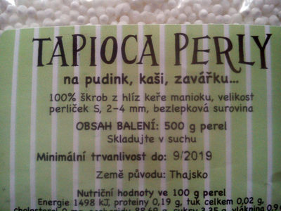 tapioca perly