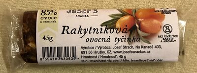 Rakytníková ovocná tyčinka