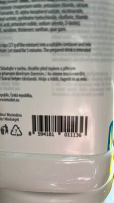 Proteinový nápoj vanilka