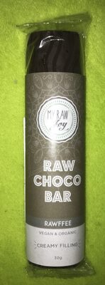 Raw čokoládová tyčinka s kakaovou příchutí
