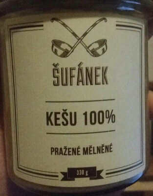 kešu 100 % pražené mělněné