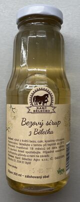 Bezový sirup z Bělečka