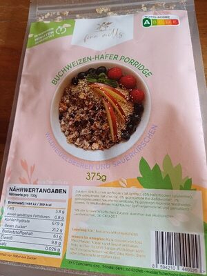 Buchweizen Hafer Porridge