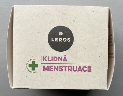 Čaj klidná menstruace
