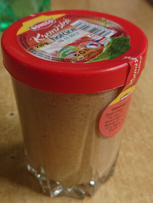 Kremžská hořčice front packaging