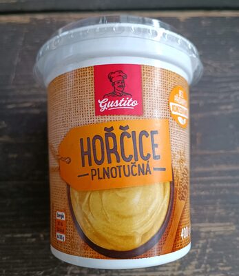 hořčice plnotucna front packaging