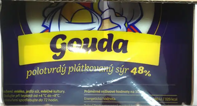 Gouda 48% front packaging