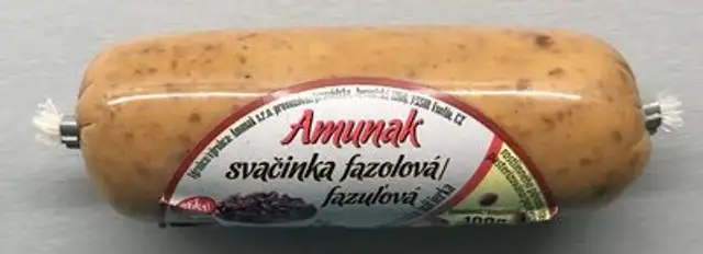 Fazolová svačinka front packaging