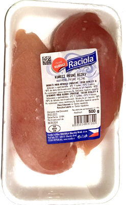 Kuřecí prsní řízky front packaging