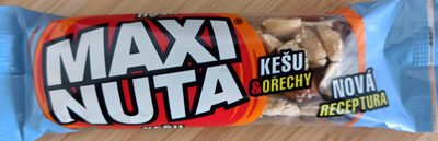 Maxi Nuta kešu a ořechy front packaging