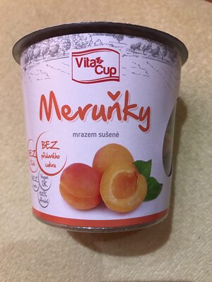 Meruňky, mrazem sušené ovoce