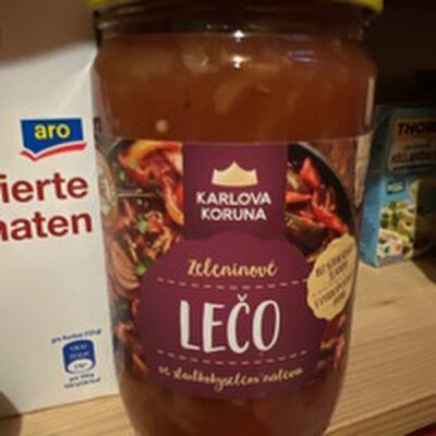 Zeleninové lečo ve sladkokyselém nálevu
