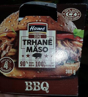 Trhané maso BBQ