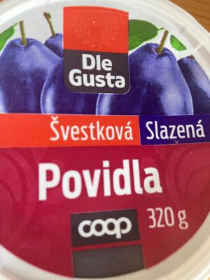 Slazená švestková povidla