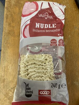 Nudle instantní bezvaječné