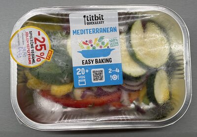 Středozemní směs zeleniny na gril