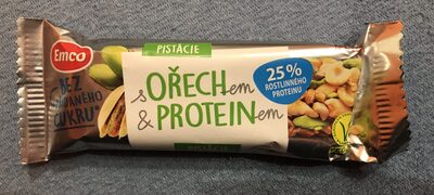 Arašídová tyčinka se sójovým proteinem a arašídy