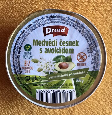 Medvědí česnek s avokádem