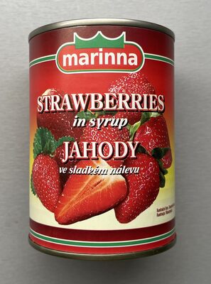 Jahody ve sladkém nálevu