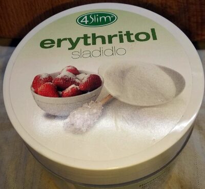 Erythritol sladidlo front packaging