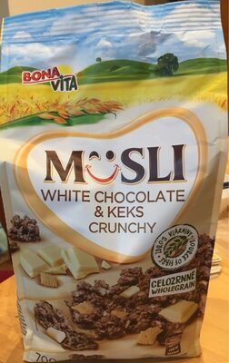 Zapékané křupavé müsli White Chocolate&Keks