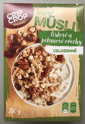 Müsli lískové a pekanové ořechy
