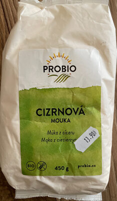 Mąka z ciecierzycy front packaging